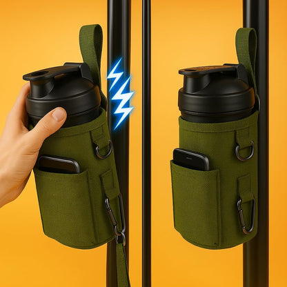 Porte bouteille d'eau/gourde magnétique