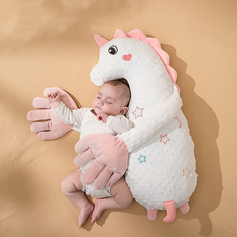 Coussin d'accompagnement de sommeil bébé avec simulation main