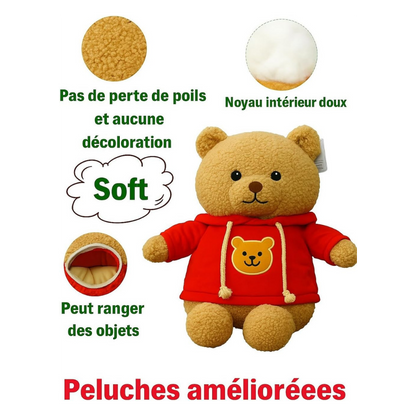 Ours en Peluche Cachette Secrète