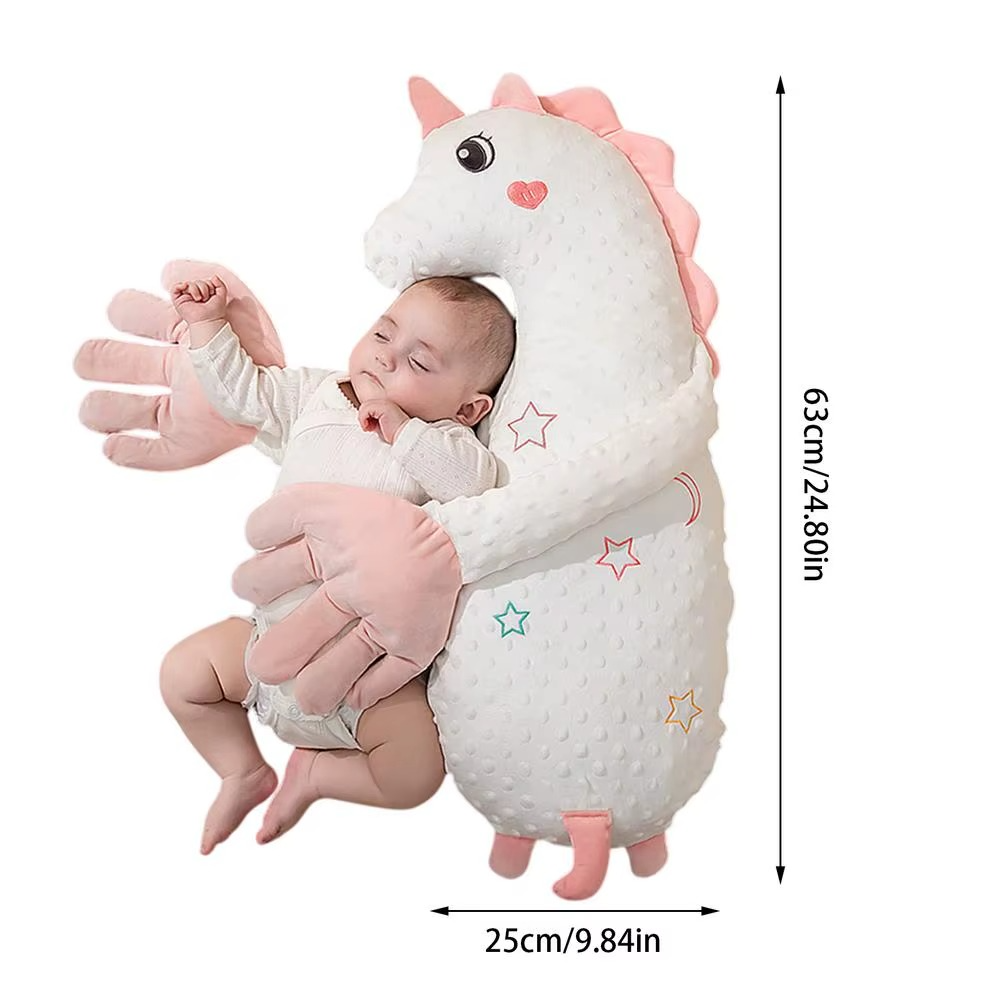 Coussin d'accompagnement de sommeil bébé avec simulation main